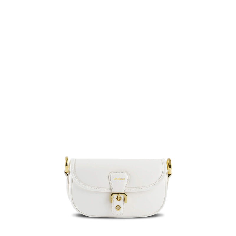 SINBONO Small Fiona Vegan Handbags White